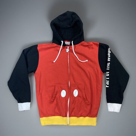 Disney Mickey Mouse Part Of The Magic Employee Exclusive Hoodie Size Small - Picture 1 of 7